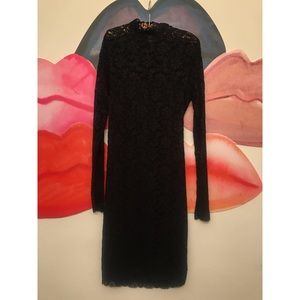 Fashion Nova - Long Sleeve Lace Dress